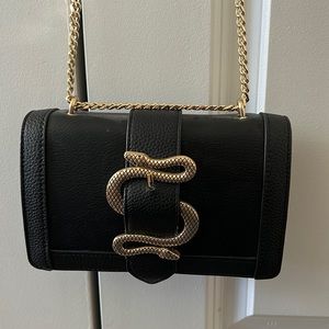 Express Black Bag with Snake 🐍 Embellishment